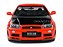 Nissan Skyline (R34) GT-R 1999 1:18 Solido Laranja - Imagem 3