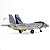 Legendary F14 Tomcat Series - Avião F-14A Tomcat + Deck USS Enterprise CVN-65 (Section C) 1:200 Forces of Valor - Imagem 3