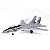 Legendary F14 Tomcat Series - Avião F-14A Tomcat + Deck USS Enterprise CVN-65 (Section C) 1:200 Forces of Valor - Imagem 2