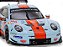 Porsche 911 (991) RSR Gulf 24 Horas LeMans 2018 1:18 Ixo Models - Imagem 3