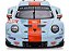Porsche 911 (991) RSR Gulf 24 Horas LeMans 2018 1:18 Ixo Models - Imagem 5