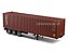 Carreta Porta Container 1:24 Solido - Imagem 7