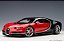 Bugatti Chiron 2017 1:12 Autoart Vermelho - Imagem 1