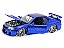 Brian s Nissan GTR Skyline R34 Velozes e Furiosos Jada Toys 1:24 Azul - Imagem 4
