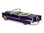 Cadillac Eldorado Convertible Purple 1956 Jada Toys 1:24 + Figura Elvis Presley - Imagem 2