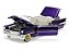Cadillac Eldorado Convertible Purple 1956 Jada Toys 1:24 + Figura Elvis Presley - Imagem 7