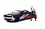 Dodge Challenger SRT Hellcat 2015 + Figura Thor Jada Toys 1:24 - Imagem 1