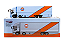 Mitsubishi Fuso Super Great GULF Racing 1:64 Tarmac Works - Imagem 3