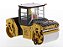 Compactador Vibratório Tandem Caterpillar CB13 Cabinado 1:50 Diecast Masters - Imagem 4