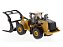 Carregadeira de Rodas Caterpillar 972M c/ Garfo 1:87 HO Diecast Masters - Imagem 3