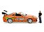 Toyota Supra 1995 Velozes e Furiosos + Figura Brian Jada Toys 1:24 - Imagem 9