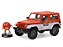 Jeep Wrangler 2007 M&M 1:24 Jada Toys + Figura Orange - Imagem 1