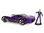 Chevrolet Corvette Stingray 2009 DC Comics 1:24 Jada Toys + Figura The Joker - Imagem 2