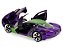 Chevrolet Corvette Stingray 2009 DC Comics 1:24 Jada Toys + Figura The Joker - Imagem 4