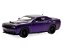 Dodge Challenger SRT Hellcat 2015 Jada Toys 1:24 Purple - Imagem 1