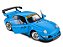 *** PRÉ-VENDA *** Porsche 911 (993) RWB Rauh-Welt Body-Kit Shingen 2018 1:18 Solido Miami Blue - Imagem 5