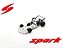 Fórmula 1 Brabham BT42 Monaco 1973 Wilson Fittipaldi 1:18 Spark - Imagem 1