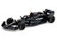 Fórmula 1 Mercedes AMG W14 Lewis Hamilton 2023 1:43 Bburago c/ Display e Piloto - Imagem 1