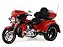 Harley Davidson CVO Tri Glide 2021 Triciclo Maisto 1:12 Laranja - Imagem 1