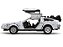Delorean DMC Frost Version Back to The Future Jada Toys 1:32 - Imagem 6