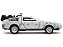 Delorean DMC Frost Version Back to The Future Jada Toys 1:32 - Imagem 3