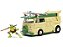 Party Wagon Tartarugas Ninja + Figura Donatello 1:24 Jada Toys - Imagem 1