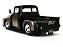 Ford F-100 Pick-Up 1956 1:24 Jada Toys Preto + Estante com Rodas - Imagem 3
