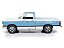 Dodge D100 Adventurer Sweptline 1977 1:18 Autoworld Azul - Imagem 5
