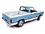 Dodge D100 Adventurer Sweptline 1977 1:18 Autoworld Azul - Imagem 4