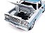 Dodge D100 Adventurer Sweptline 1977 1:18 Autoworld Azul - Imagem 7