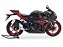 Suzuki R1000 2020 1:12 LCD Models Vermelho - Imagem 8
