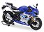 Suzuki R1000 2020 1:12 LCD Models Azul - Imagem 3