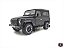 Land Rover Defender 90 Works V8 70th Edition 1:18 LCD Models Preto - Imagem 1