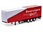 Mercedes Benz Actros Baú Firestone 1:43 Bburago - Imagem 5