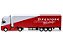 Mercedes Benz Actros Baú Firestone 1:43 Bburago - Imagem 7