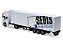 Mercedes Benz Actros + Empilhadeira 1:43 Bburago - Imagem 2