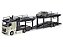 Mercedes Benz Actros + Volkswagen Polo 1:43 Bburago - Imagem 1