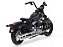 Harley Davidson FLSTSB Cross Bones 2008 Maisto 1:18 Série 38 Preto - Imagem 3