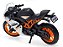 KTM RC390 1:18 Maisto Branco - Imagem 2