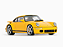 Porsche RUF CTR 2017 1:18 Almost Real Amarelo - Imagem 1