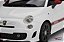 Abarth 595 1:18 TopSpeed Branco - Imagem 4