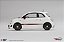 Abarth 595 1:18 TopSpeed Branco - Imagem 3