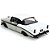 Chevy Bel Air 1956 1:24 Jada Toys Branco - Imagem 2