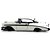 Chevy Bel Air 1956 1:24 Jada Toys Branco - Imagem 3