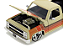 Chevrolet C10 1985 Cartelli Wheels 1:24 Jada Toys Bege - Imagem 3