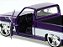 Chevrolet C10 1985 Lorenzo Wheels 1:24 Jada Toys Purple - Imagem 4