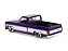 Chevrolet C10 1985 Cartelli Wheels 1:24 Jada Toys Purple - Imagem 2