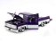 Chevrolet C10 1985 Cartelli Wheels 1:24 Jada Toys Purple - Imagem 5