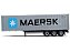Container Trailer MAERSK 1:24 Solido - Imagem 5