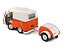 Volkswagen Kombi T1 Kool 1950 1:18 Solido Laranja - Imagem 8